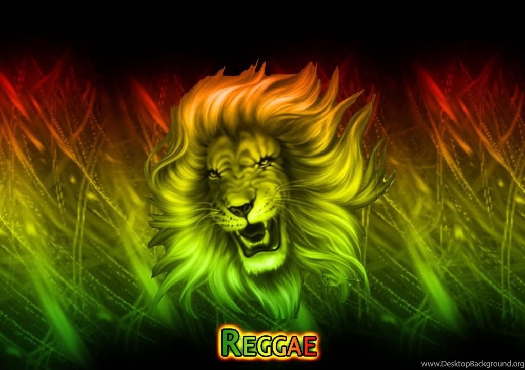 Reggae Lion Wallpaper - Lion Fire Images Hd - HD Wallpaper 