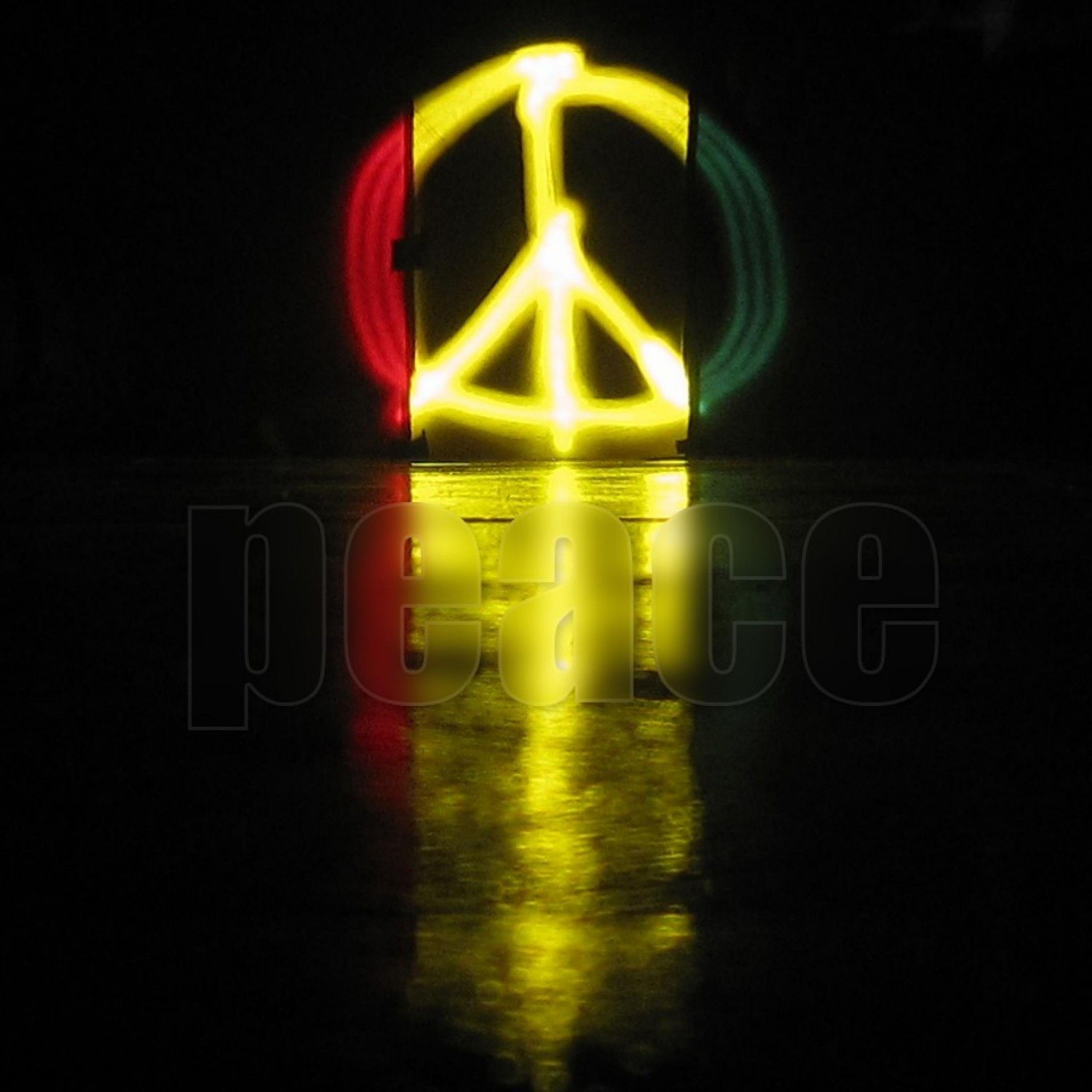 Peace Rasta Wallpaper Hd - HD Wallpaper 