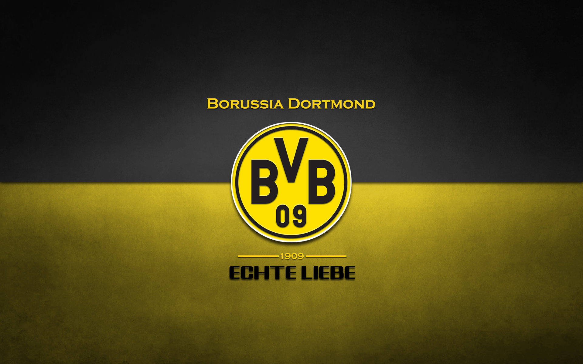 Borussia Dortmund Echte Liebe - HD Wallpaper 