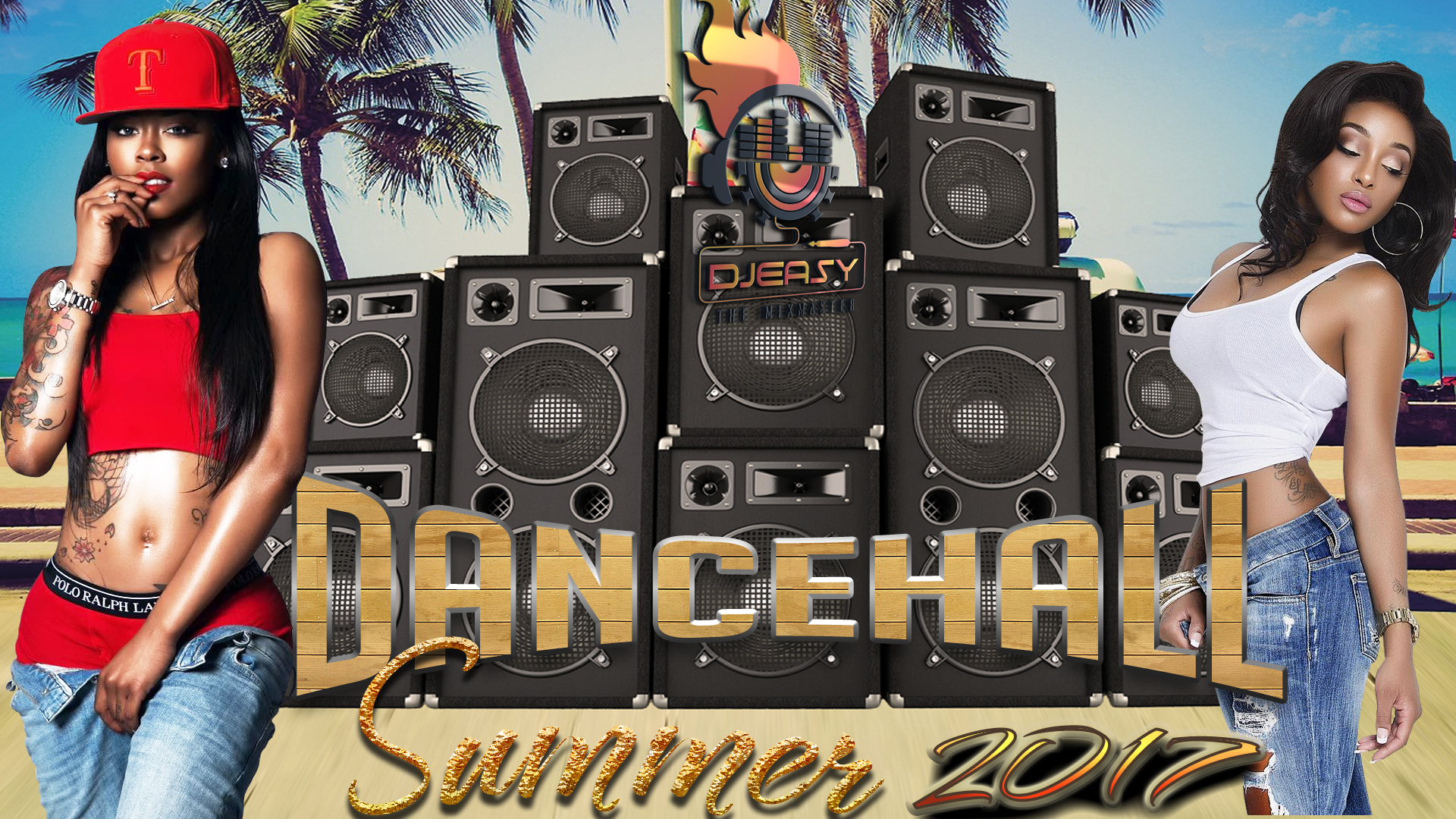 Dancehall 2017 Summer Video Mix - HD Wallpaper 