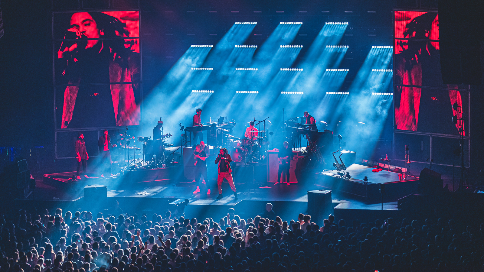 2019 Seeed - 80s Concert Lighting - HD Wallpaper 