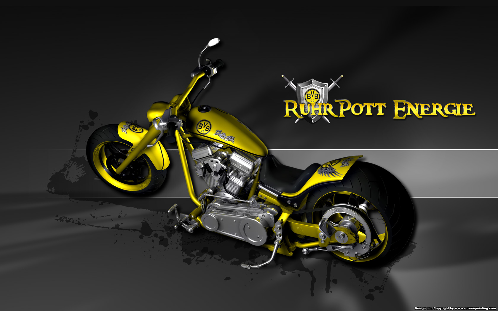 Bvb Wallpaper - Chopper - HD Wallpaper 