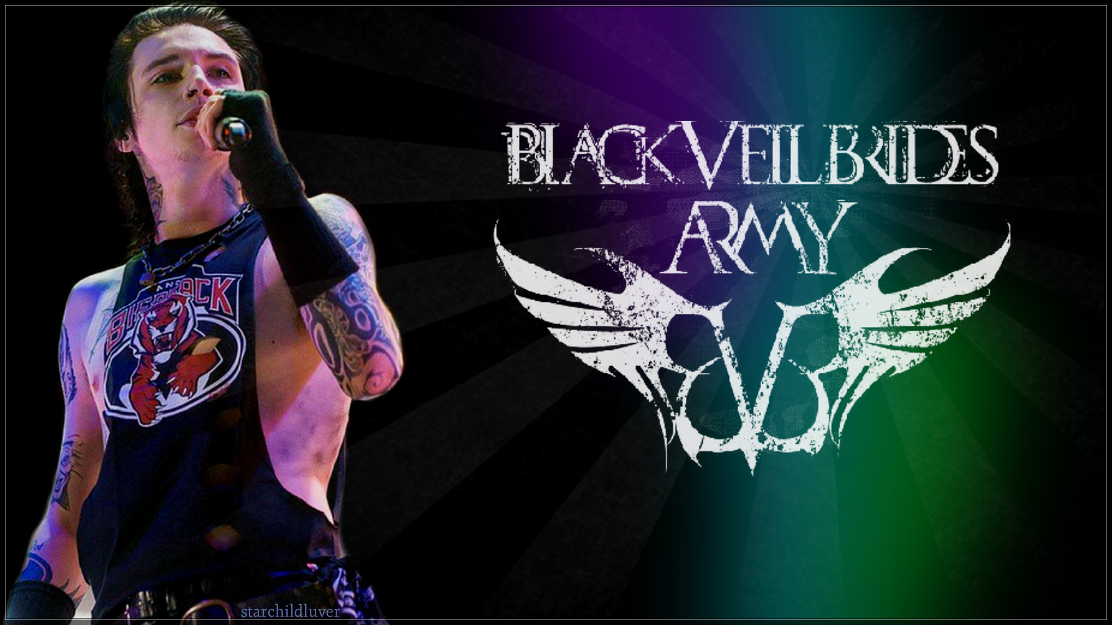 Andythe Black Mass Tour, Russia ~april 2015 ﻿ - Logo Wallpaper Black Veil Brides - HD Wallpaper 