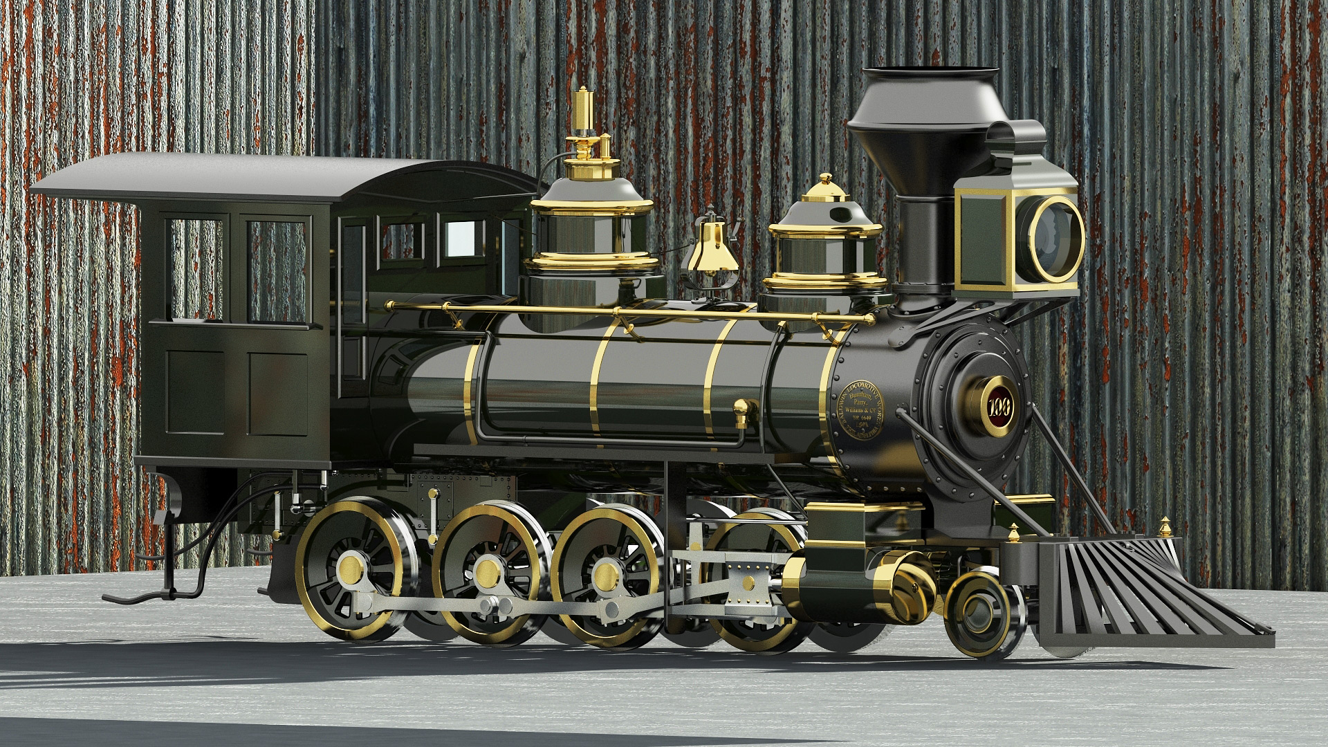 Steam Train Side Wallpaper Train Reference For 3ds Max 1920x1080