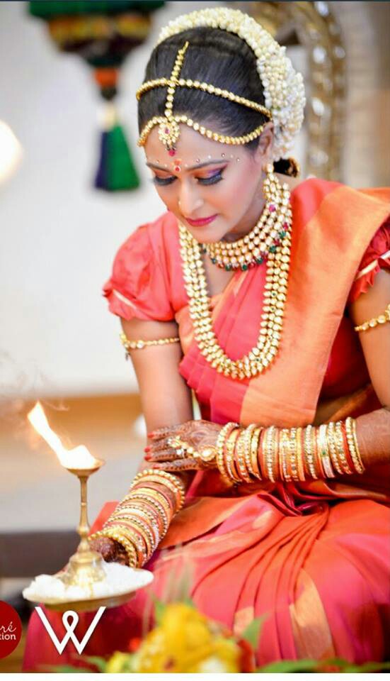 South Indian Bride Saree Wallpaper - Bride - HD Wallpaper 