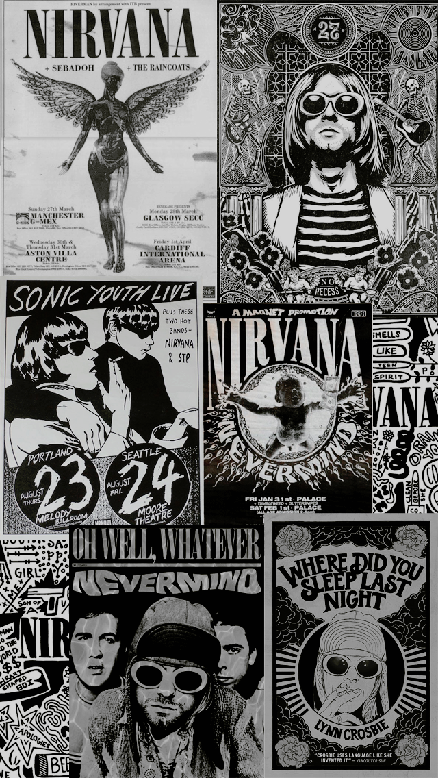Nirvana Aesthetic - HD Wallpaper 