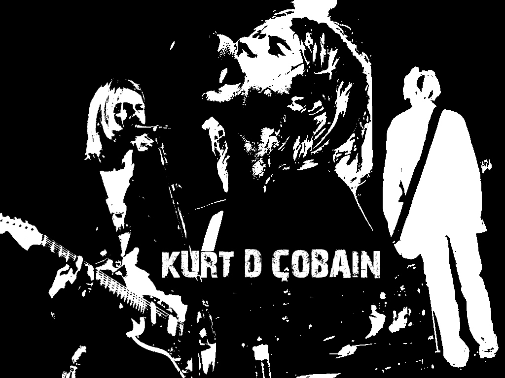 Nirvana Kurt Cobain Photo Hd Wallpapers For Desktop - Kurt Cobain Nirvana Desktop - HD Wallpaper 