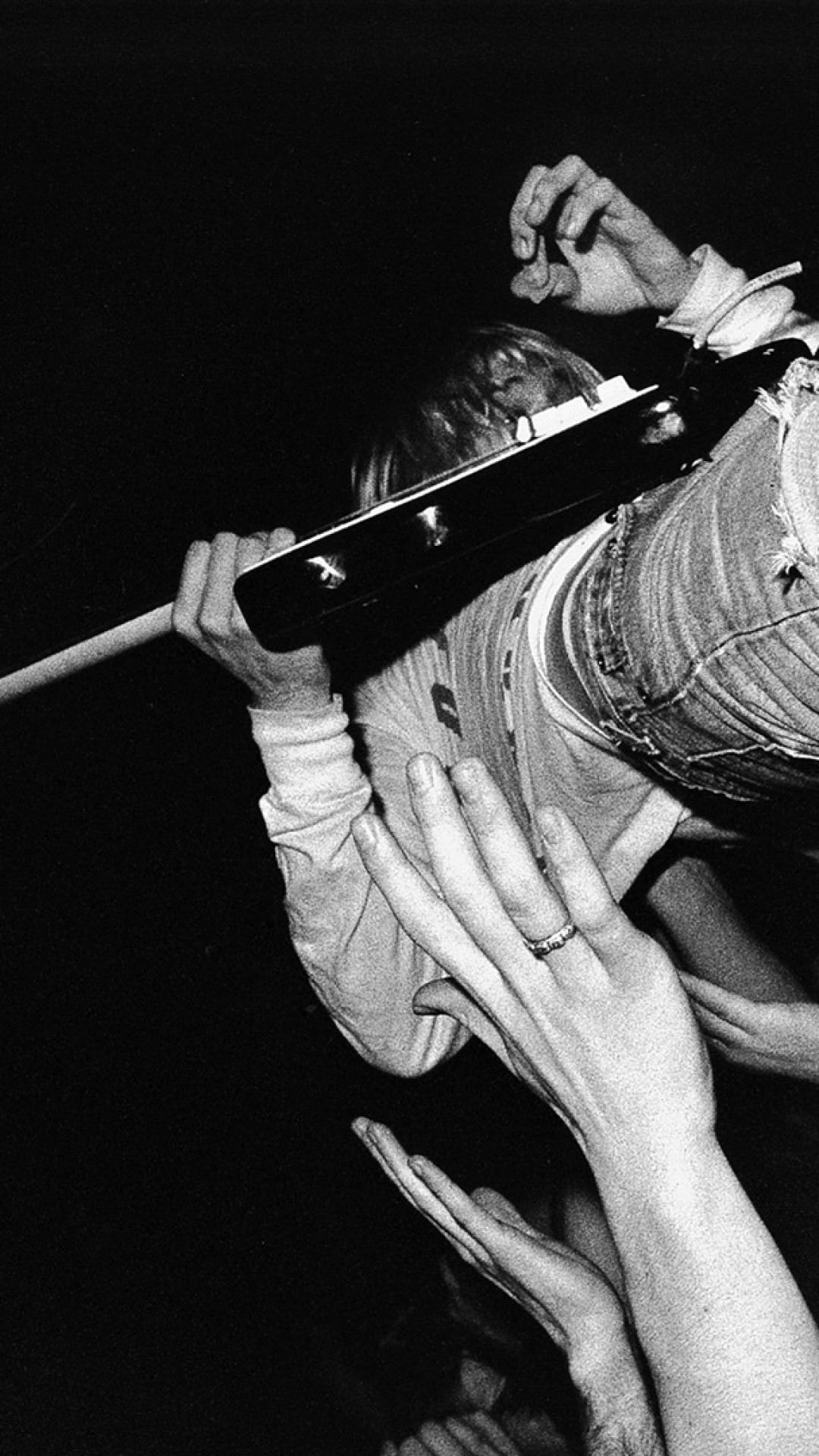 Nirvana Iphone Wallpaper Hd 1080x1920 Wallpaper Teahub Io