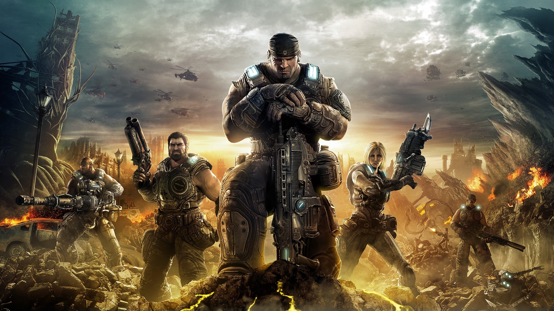 Gears Of War 3 - HD Wallpaper 