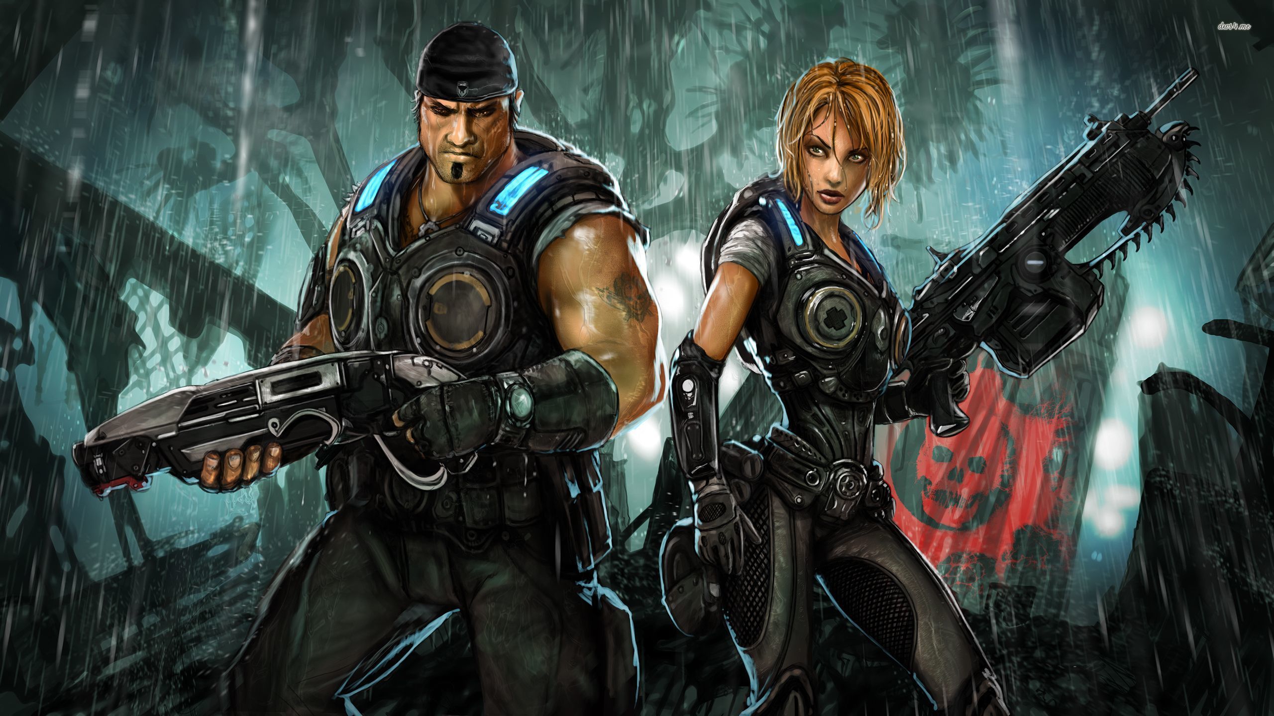Gears Of War Anya - HD Wallpaper 