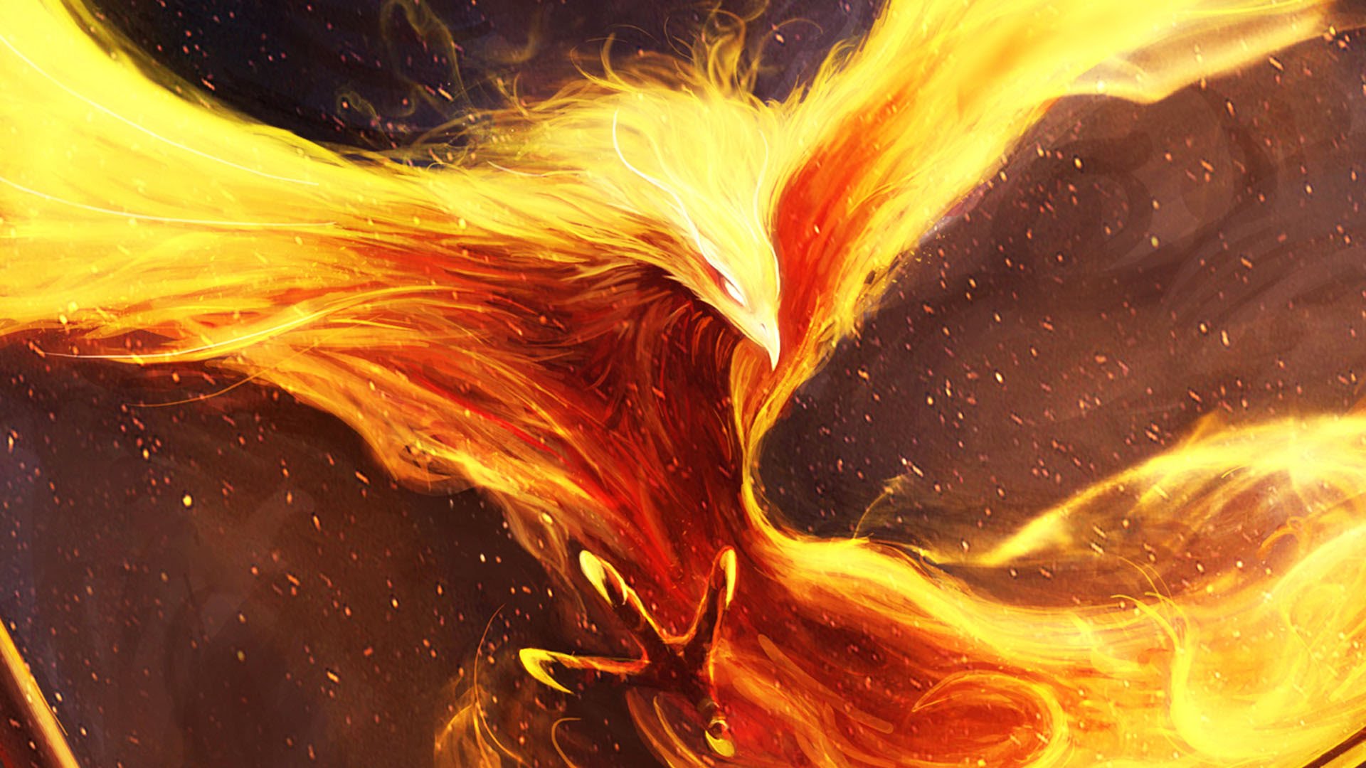 Phoenix Digital Art - HD Wallpaper 