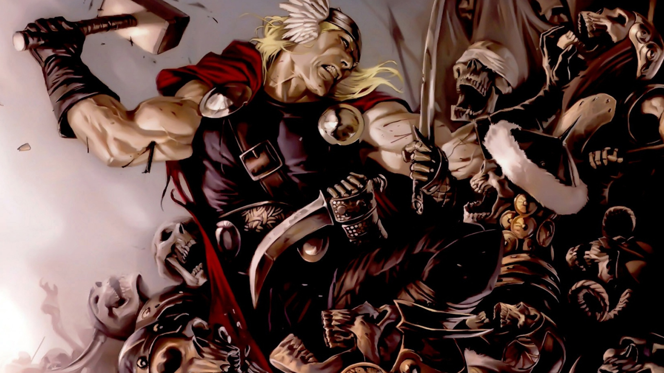 Windows 10 Wallpaper Thor Hammer Comics - Thor Comics - HD Wallpaper 