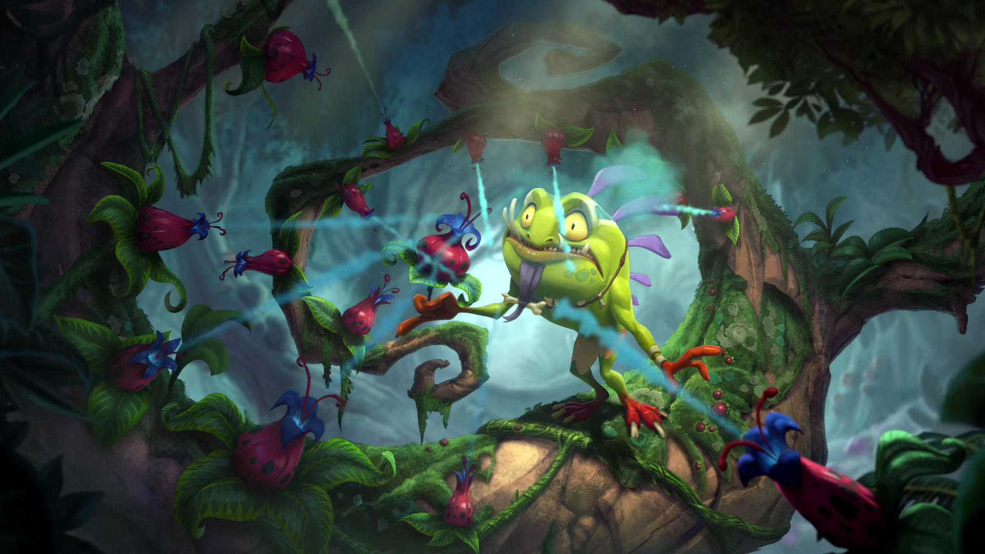 Journey To Un Goro Background - HD Wallpaper 