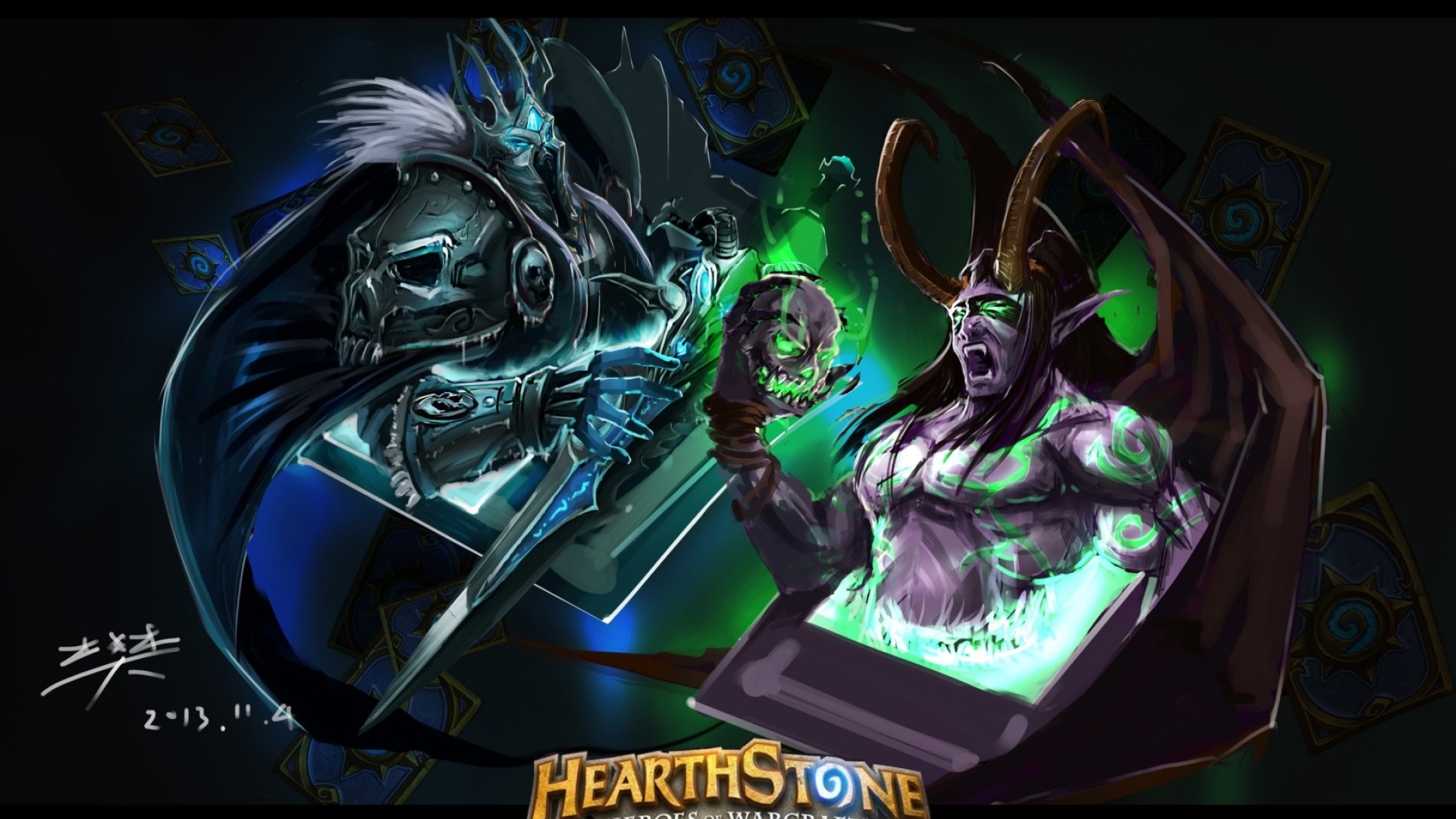 Hearthstone Lich King 4k - HD Wallpaper 