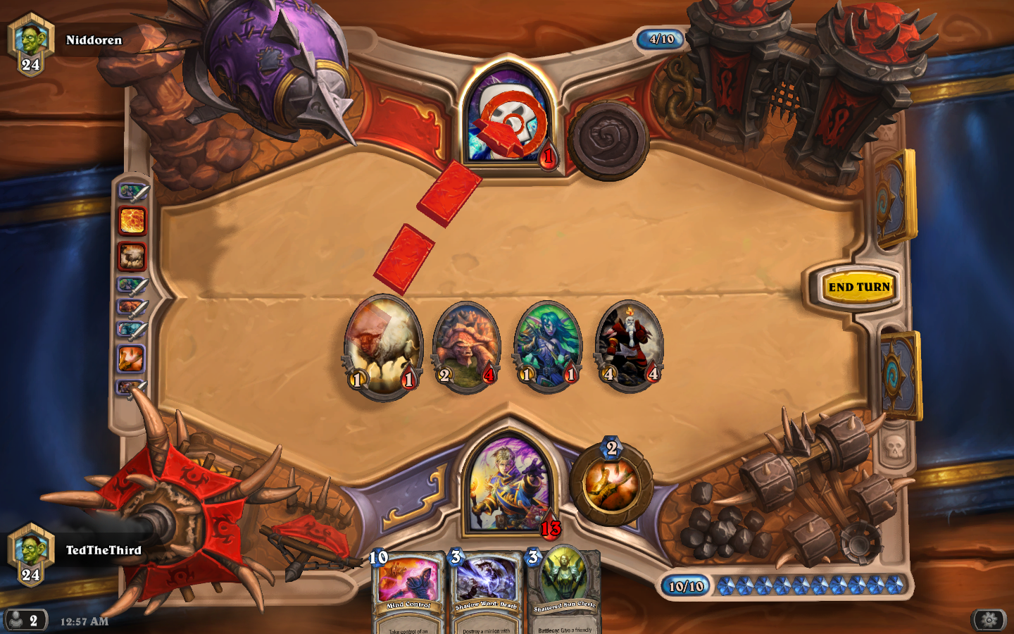 Hearthstone Gameplay - HD Wallpaper 