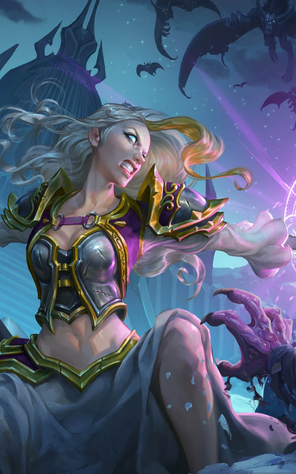 Hearthstone Kings Of The Frozen Throne - HD Wallpaper 
