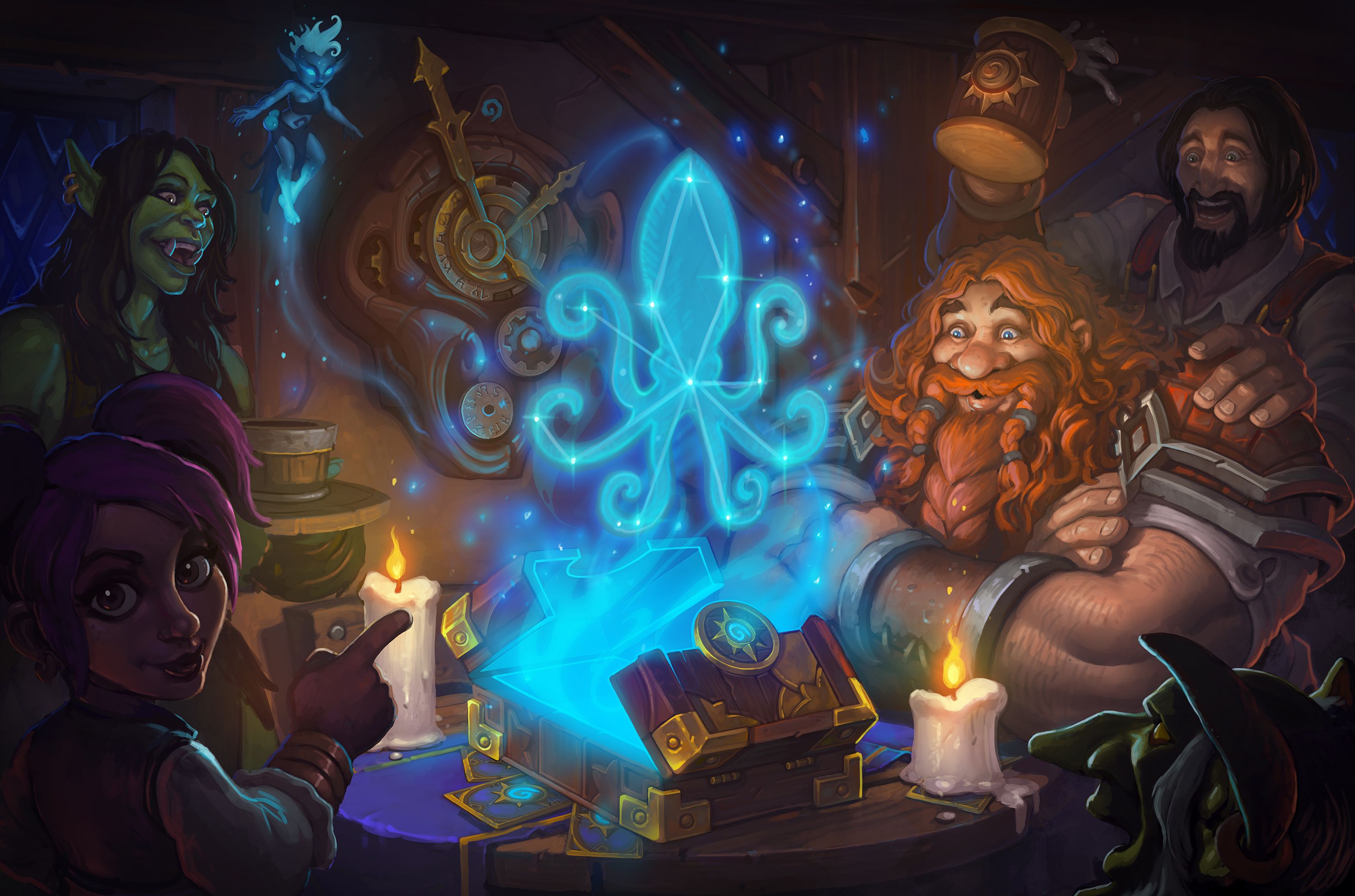 Hearthstone Year Of The Kraken - HD Wallpaper 