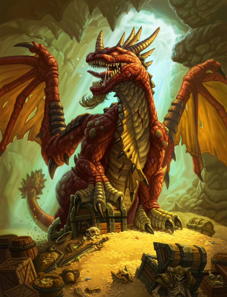Dungeons And Dragons Dragon Art - HD Wallpaper 