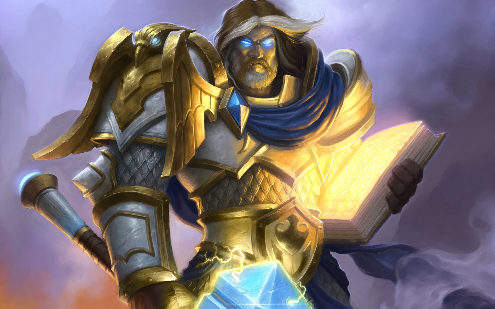 Uther Lightbringer - HD Wallpaper 