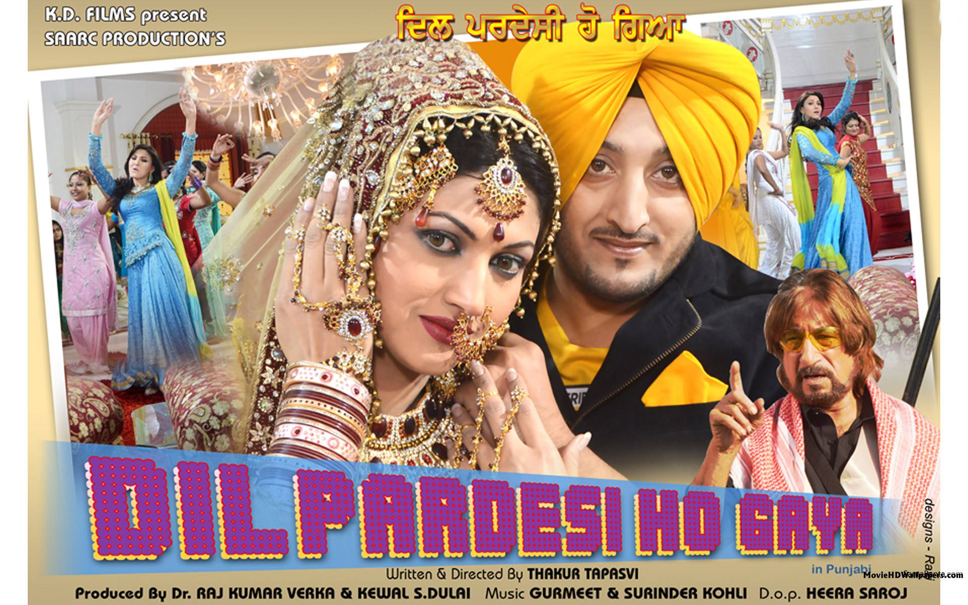 Dil Pardesi Ho Gaya Poster - Dil Pardesi Ho Gaya Punjabi Movie - HD Wallpaper 