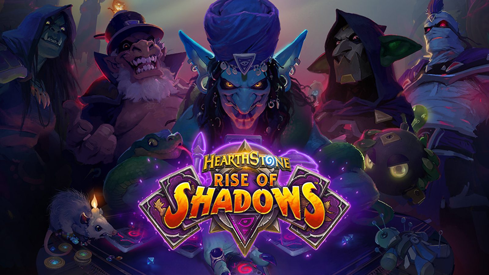 Hearthstone Rise Of Shadows - HD Wallpaper 