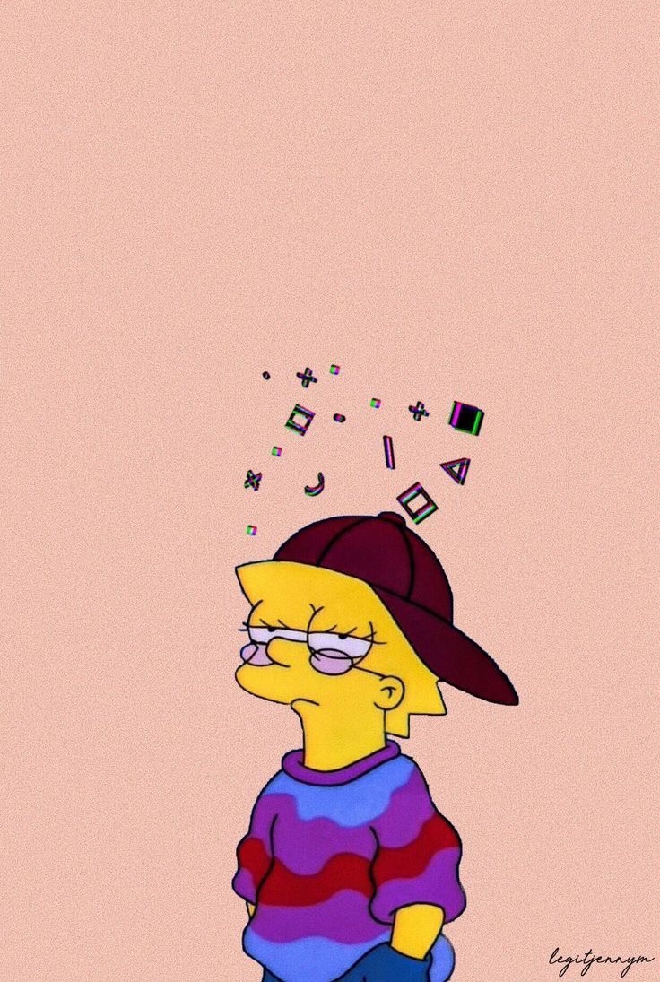 Cartoon, Lisa Simpson, And The Simpsons Image - Gumball Darwin Duvar Kağıtları - HD Wallpaper 