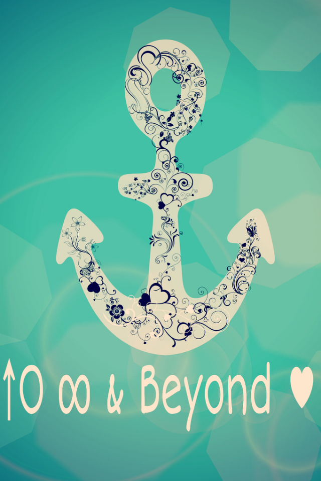 Anchor, Infinity, And Wallpaper Image - Infinity Anchor - HD Wallpaper 