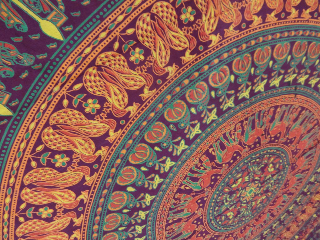 Hippie Tumblr Wallpaper Mandala - HD Wallpaper 