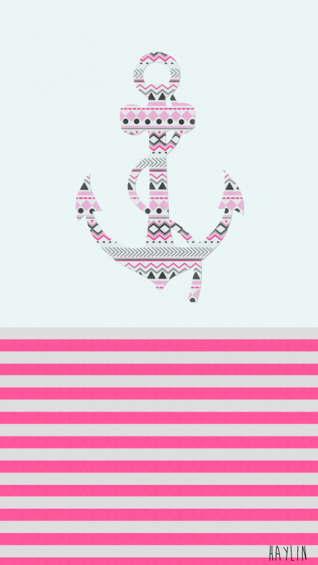 Anchor, Cute, Girly - Cute Girly Anchor - HD Wallpaper 