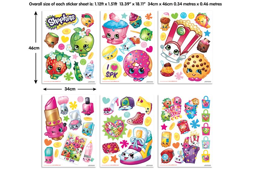 Shopkins Samolepky - HD Wallpaper 