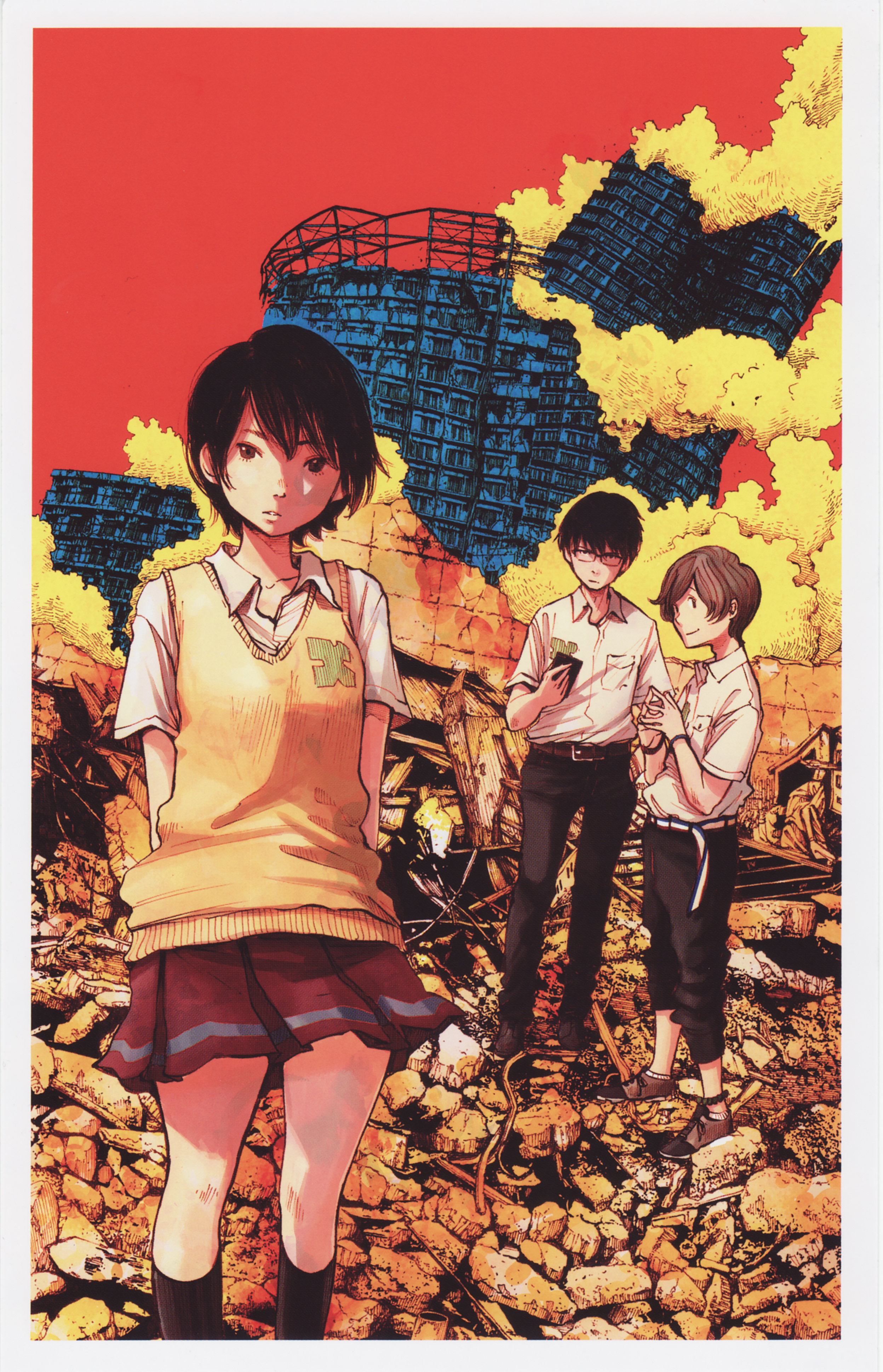 Inio Asano - Zankyou No Terror Asano Inio - HD Wallpaper 