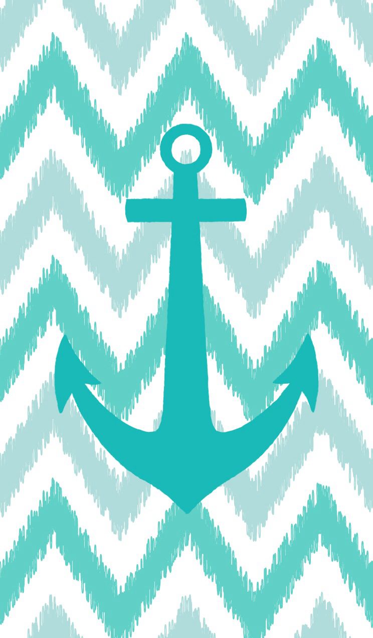 Teal Anchor - HD Wallpaper 