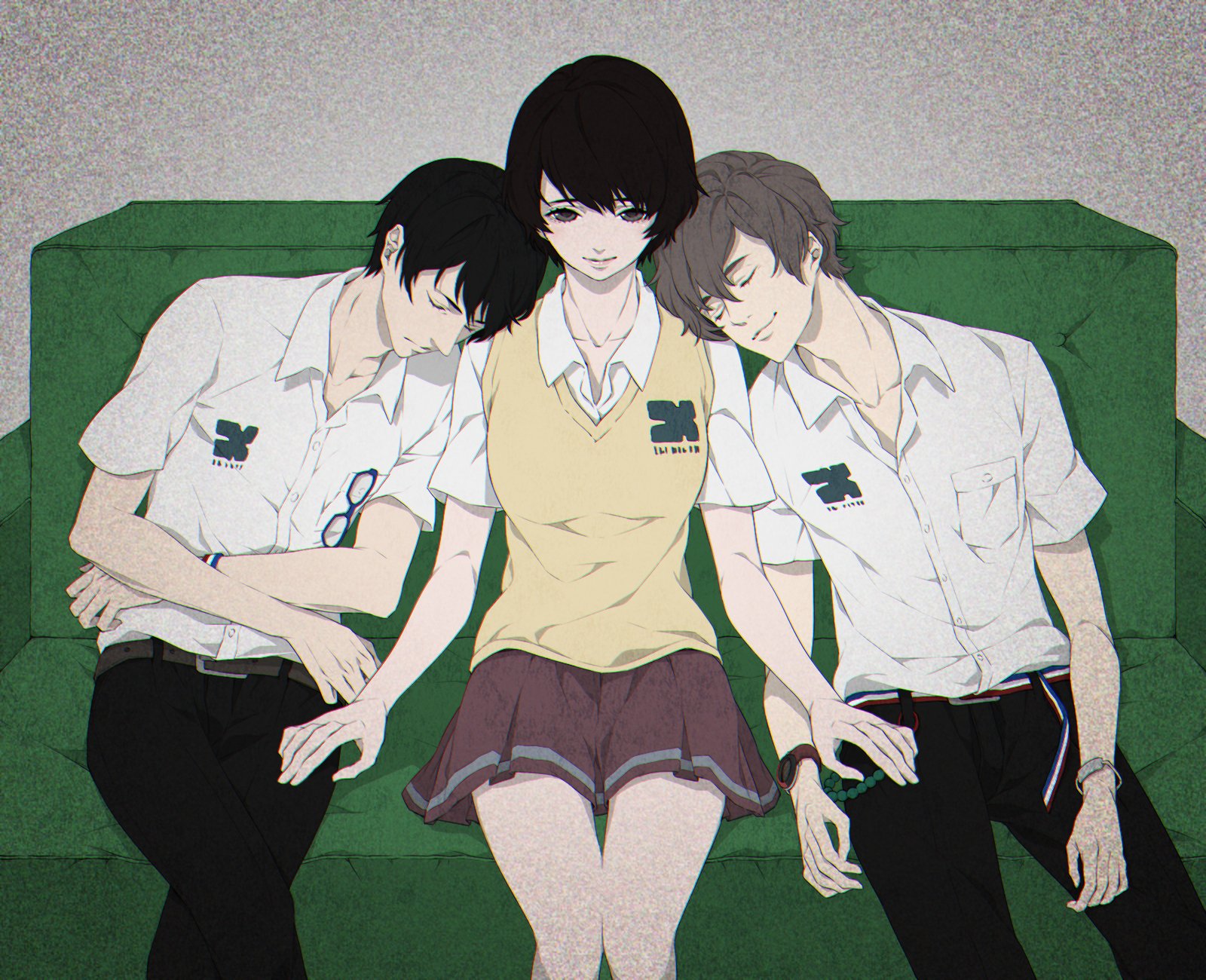 Zankyou No Terror 1600x1300 Wallpaper Teahub Io