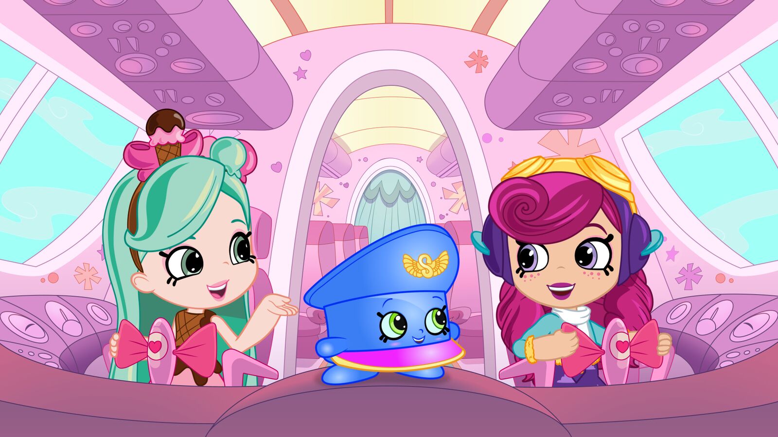Shopkins World Vacation Jet - HD Wallpaper 