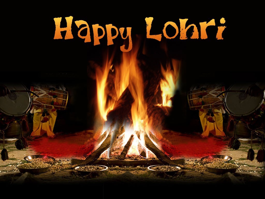 Best Lohri Images For Whatsapp Dp Profile Wallpaper - Happy Lohri Wishes In Punjabi - HD Wallpaper 