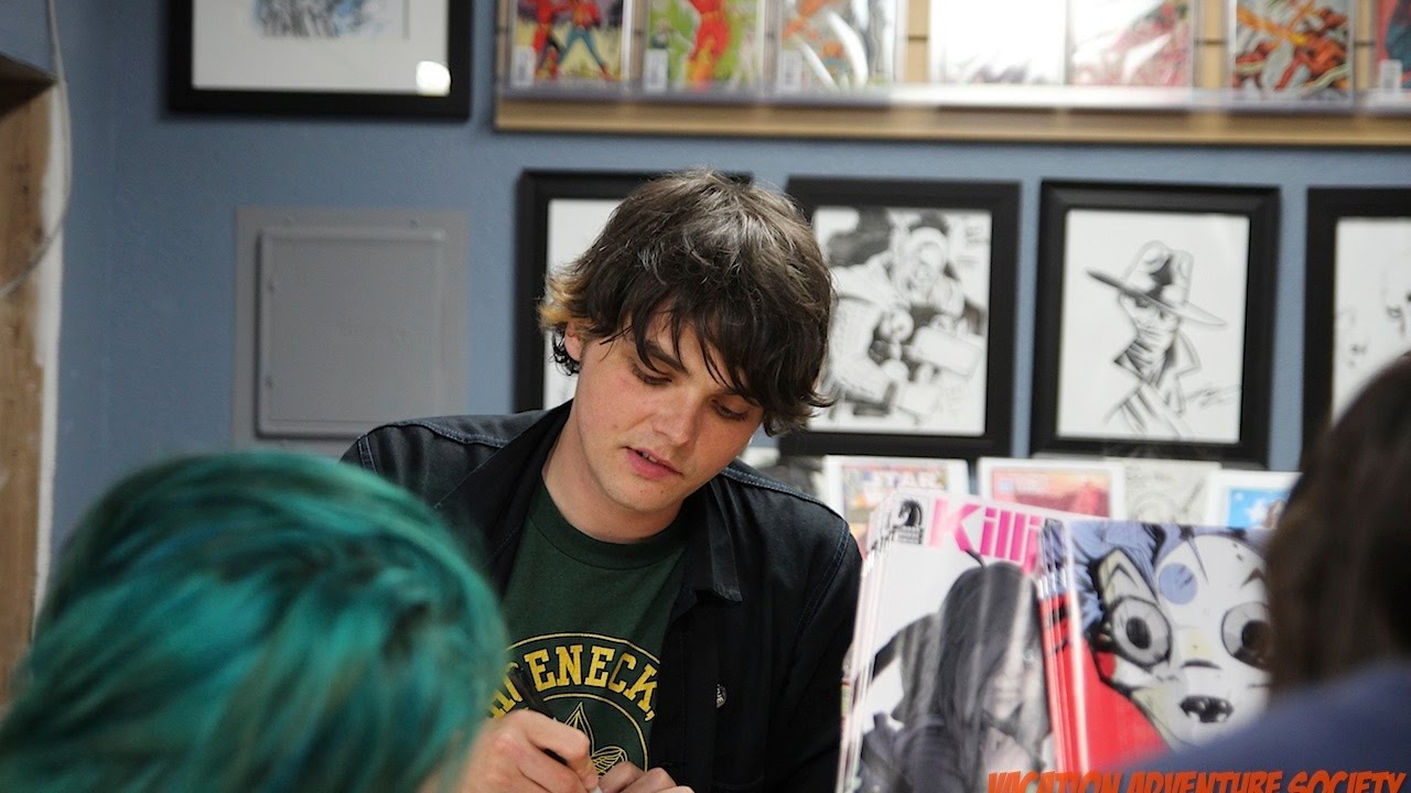 Gerard Way Painting - HD Wallpaper 