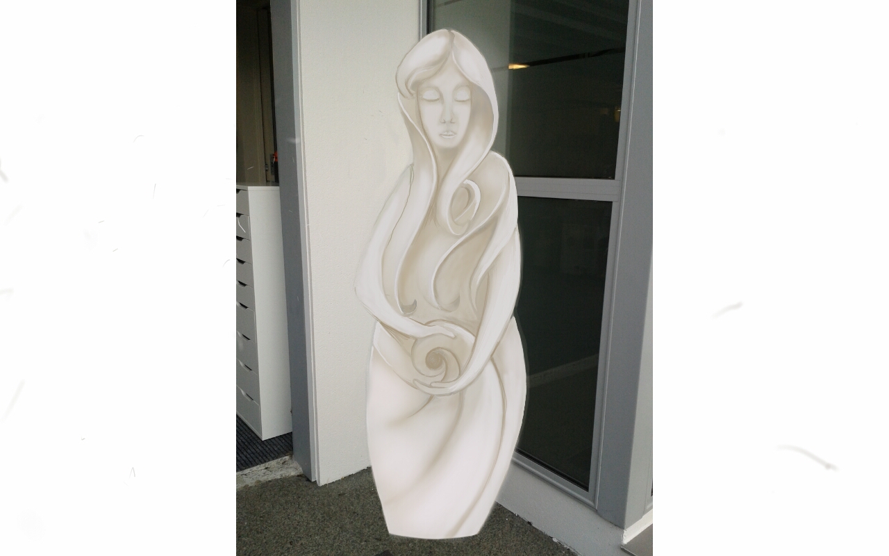 Reiki Sculpture - Statue - HD Wallpaper 