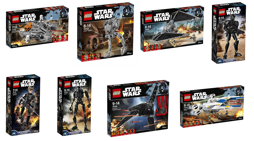 Lego 75119 75120 75121 75152 75153 75154 75155 75156 - Star Wars Rogue One K2so Lego - HD Wallpaper 