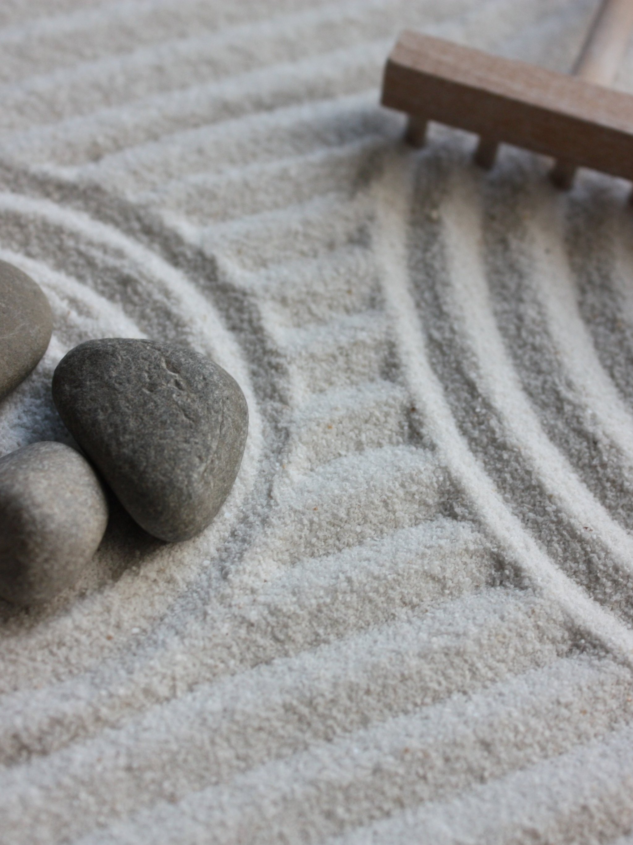 Sand Backyard Zen Garden - HD Wallpaper 