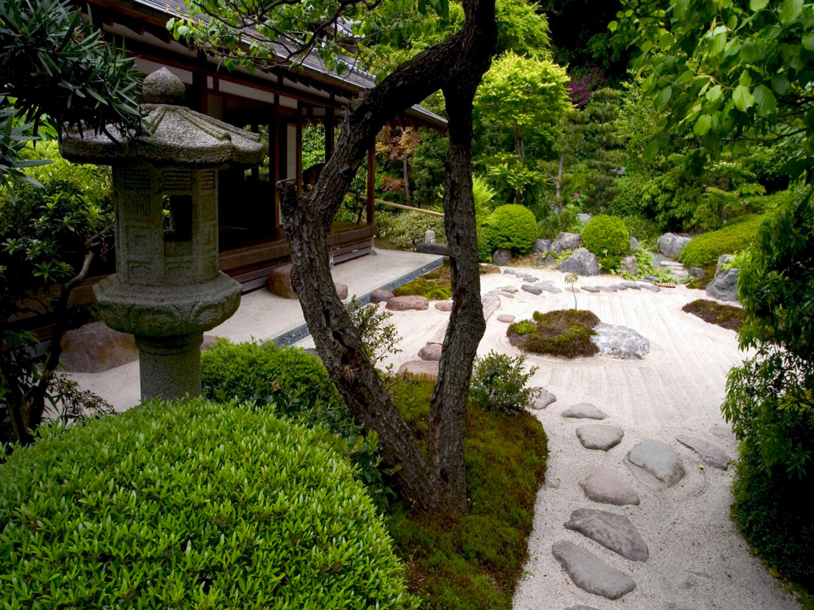 Zen Garden Wallpapers High Quality Resolution For Free - Japanese Zen Garden  Wallpaper Hd - 1600x1200 Wallpaper 