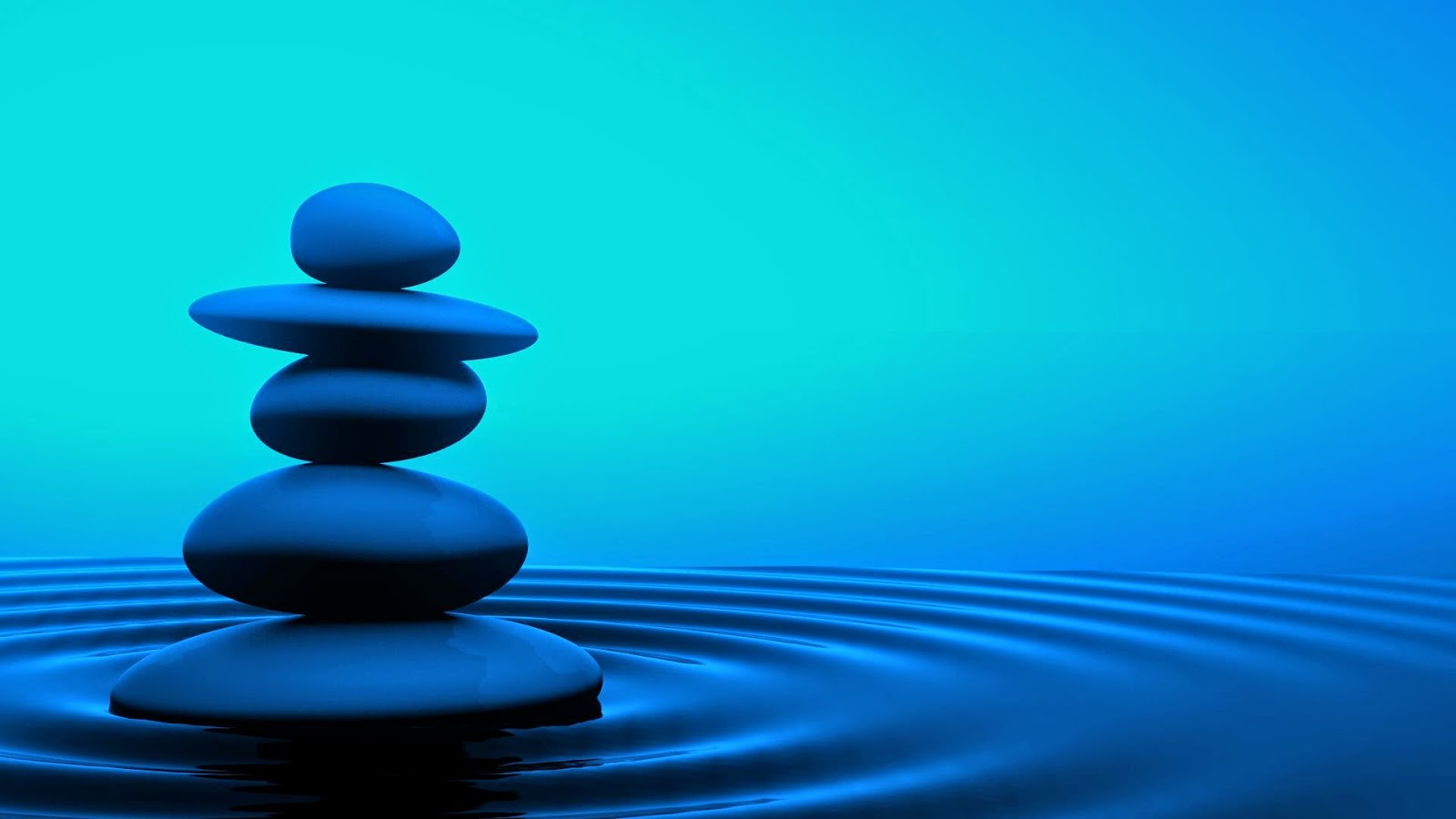 Serenity Zen Water Stones Picture Full Hd1920x1080 - 1080p Meditation Wallpaper Hd - HD Wallpaper 