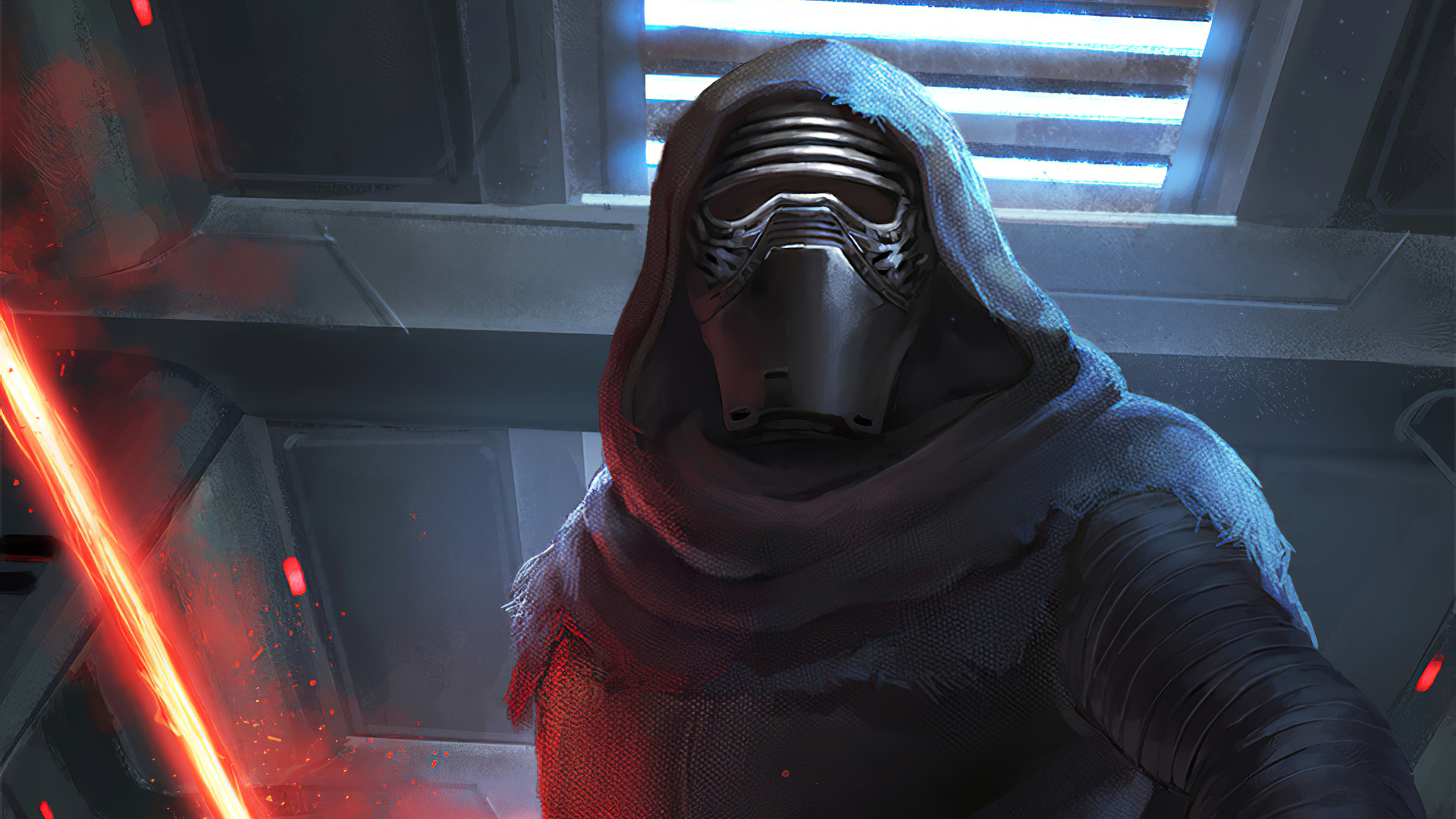 Kylo Ren Wallpaper 1920x1080 - HD Wallpaper 