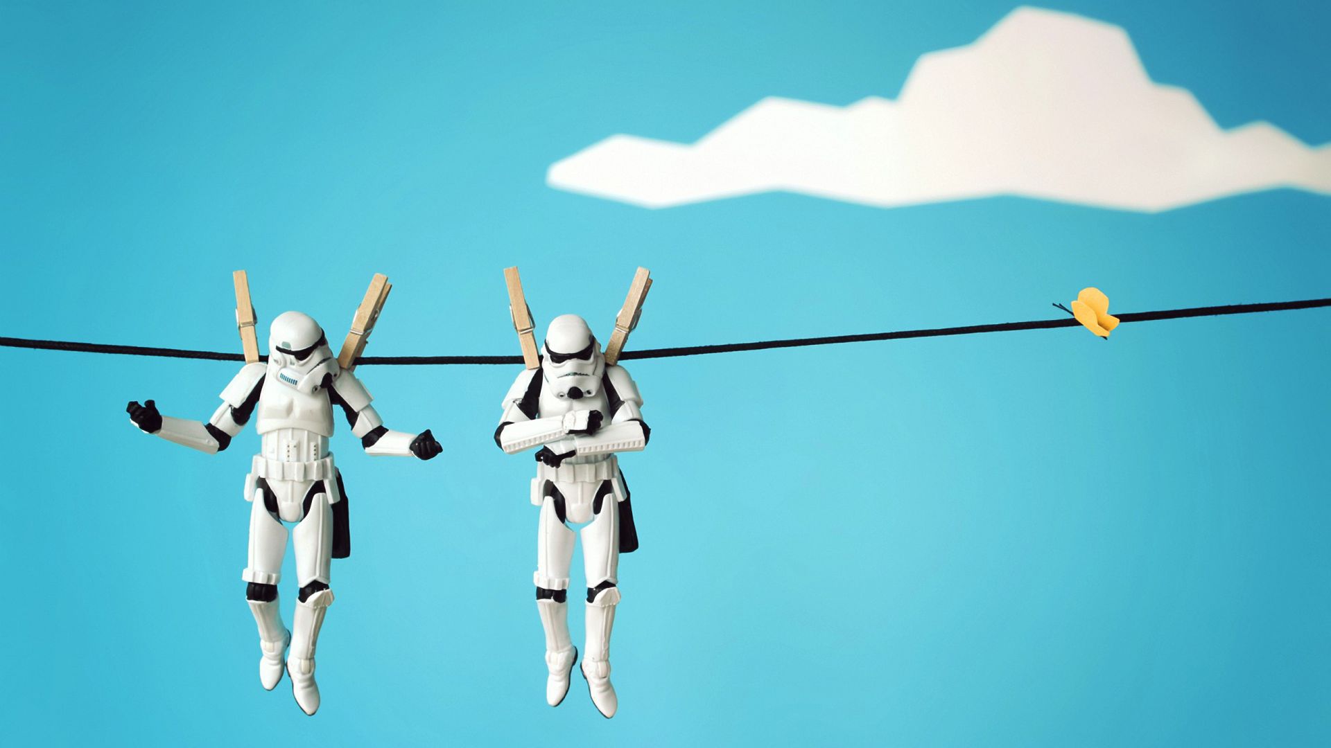 Star Wars Minimalist Pc Wallpaper - Stormtrooper Funny Wallpaper Hd - HD Wallpaper 