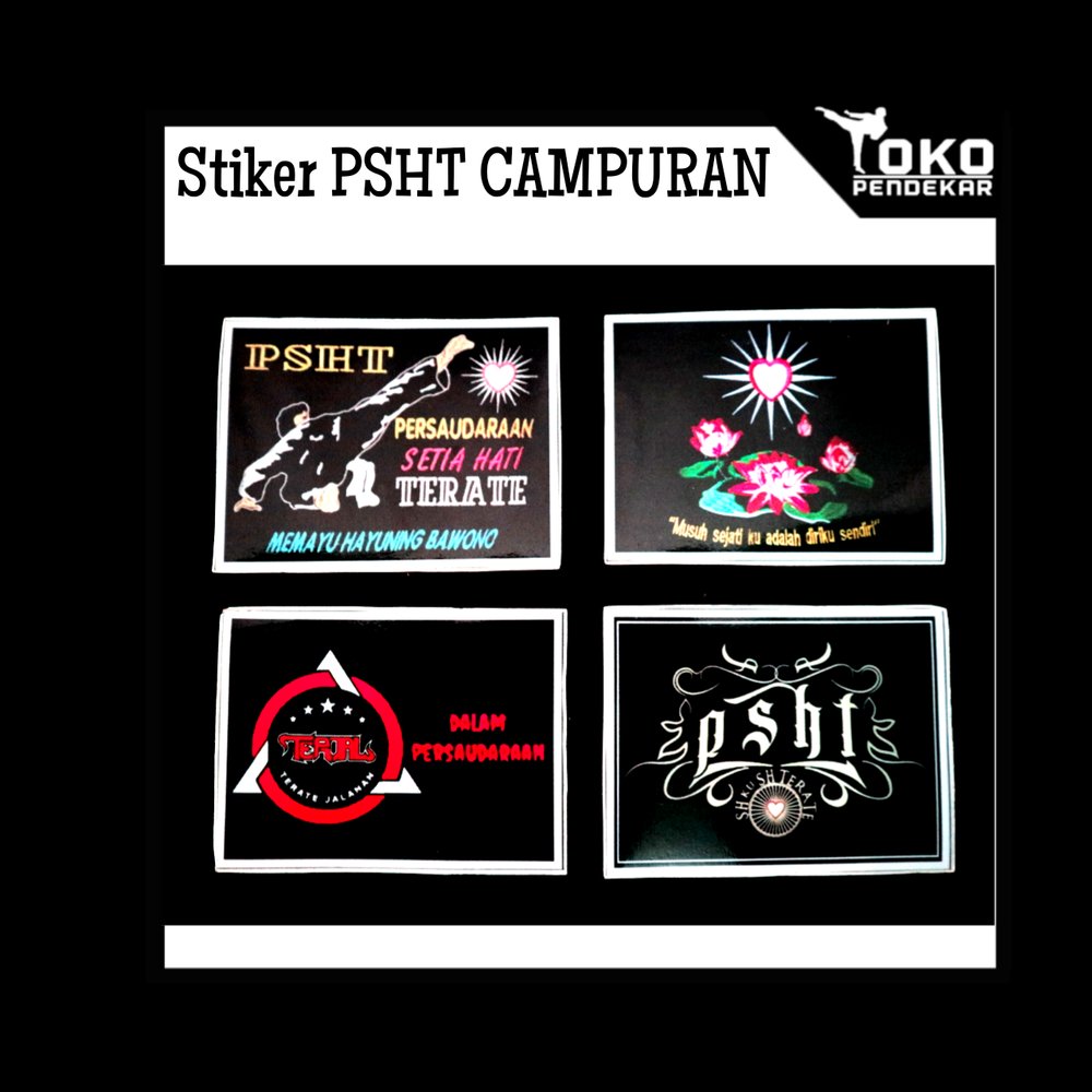 Stiker Psht Setia Hati Terate Campuran B - Stiker Setia Hati - HD Wallpaper 