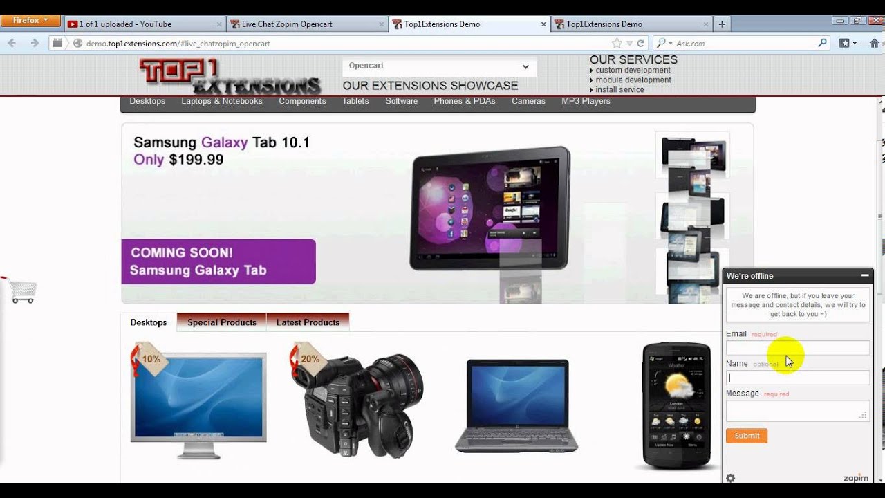 Opencart 1.5 - HD Wallpaper 