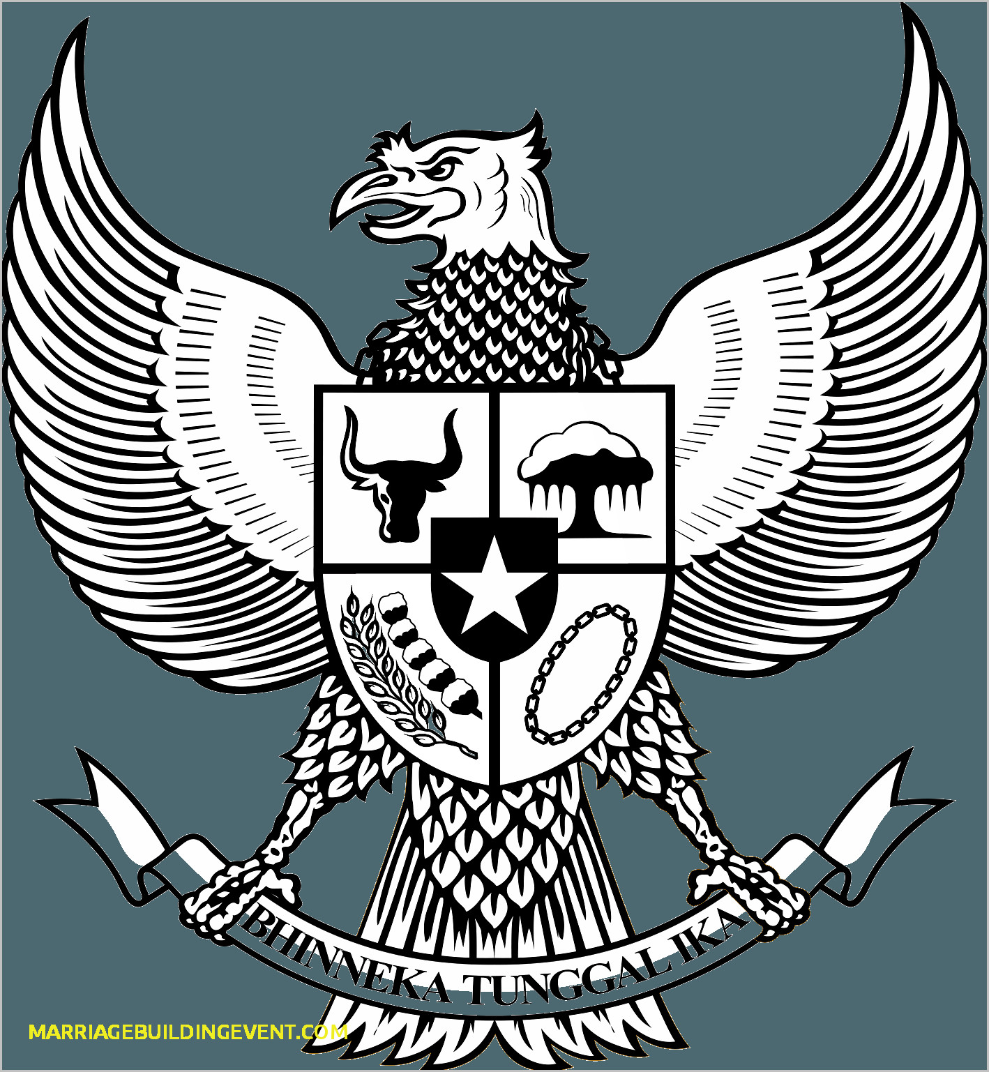 Thumb Image - Indonesian National Emblem Vector - HD Wallpaper 