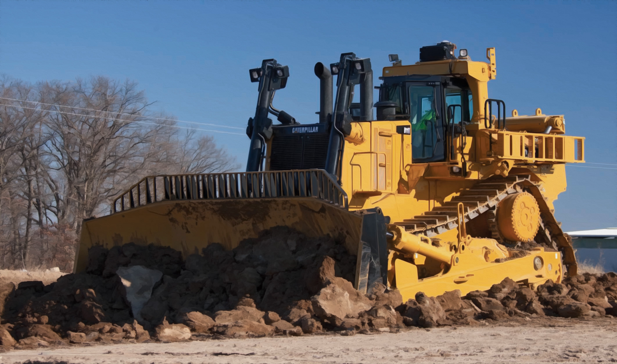 2 Caterpillar D11 Bulldozer Hd Wallpapers - D11 Caterpillar Bulldozer - HD Wallpaper 