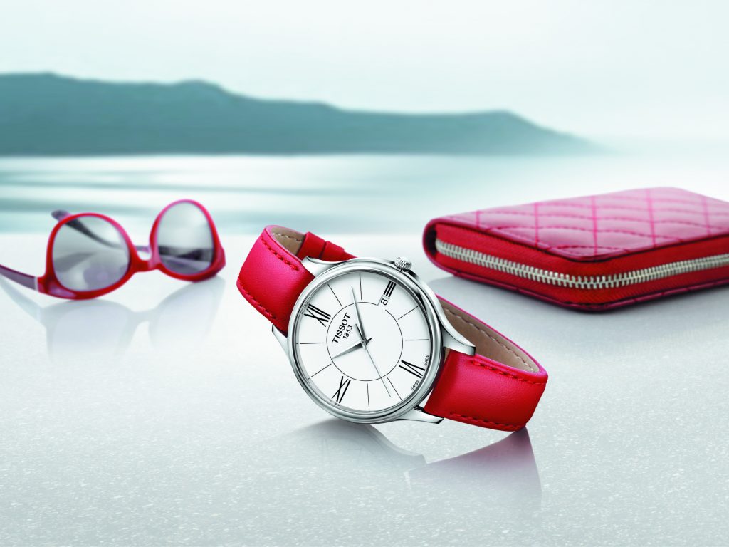 Tissot Bella Ora Red - HD Wallpaper 