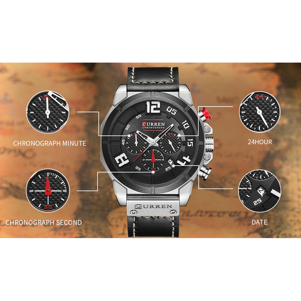 Jam Tangan Curren 8287 - HD Wallpaper 