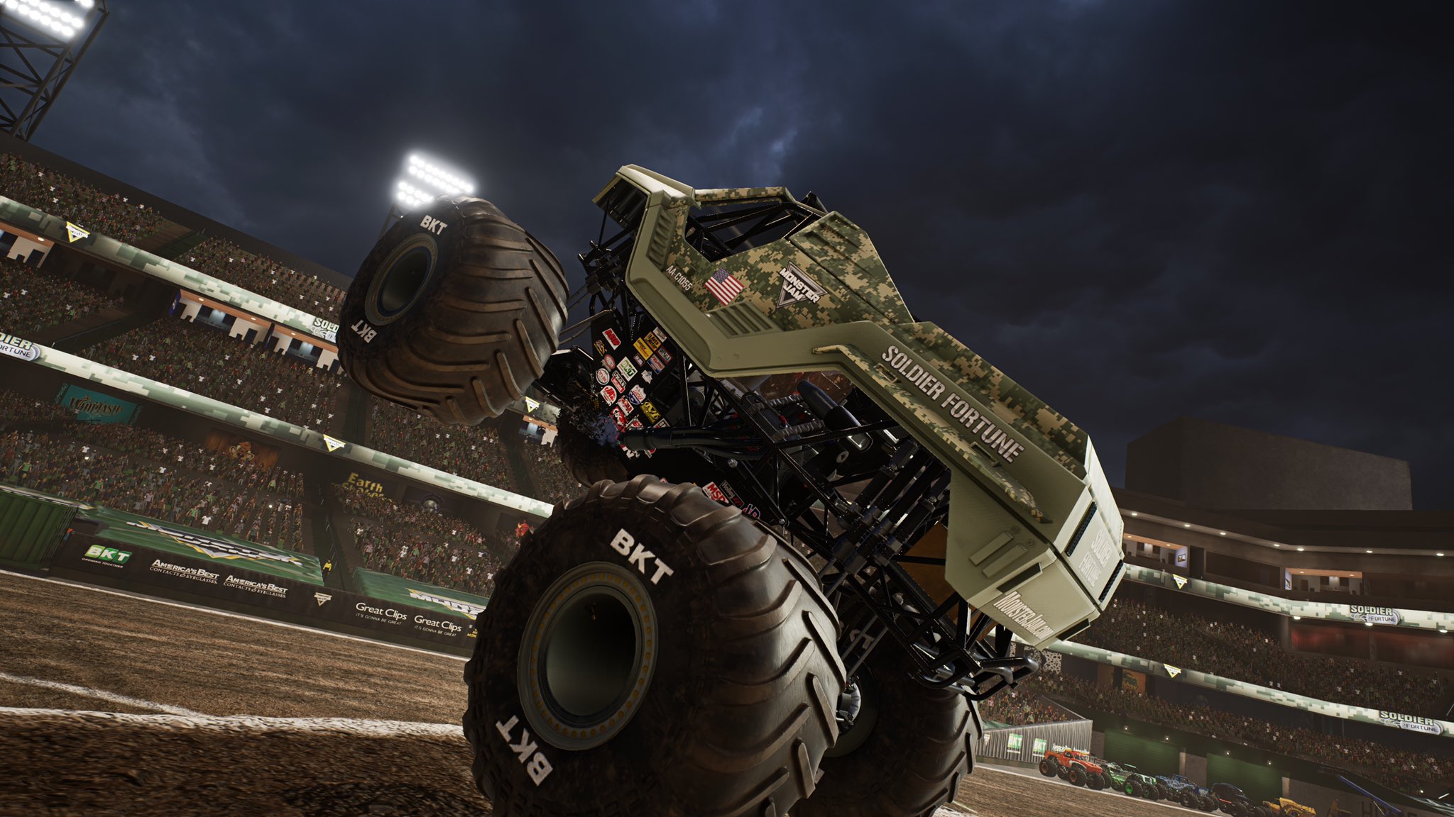 Monster Jam Steel Titans Soldier Fortune - HD Wallpaper 